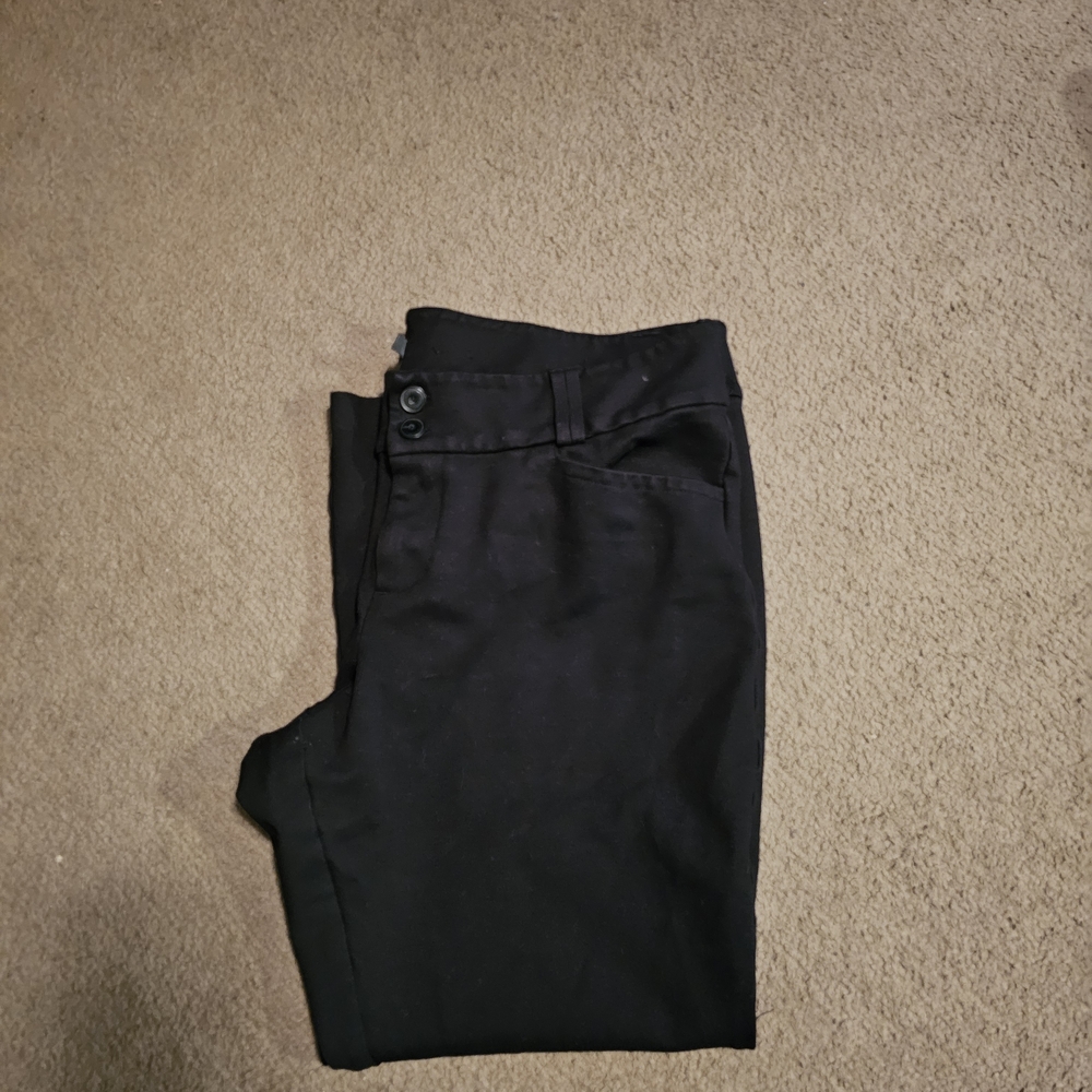 Torrid Black Boot Cut Pants